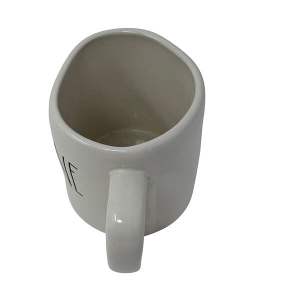 Rae Dunn Artisan Collection By Magenta White Ceramic CAFFEINE Mug Farmhouse - Picture 6 of 8